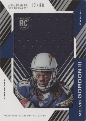 2015 Panini Clear Vision Melvin Gordon #RCC-MG