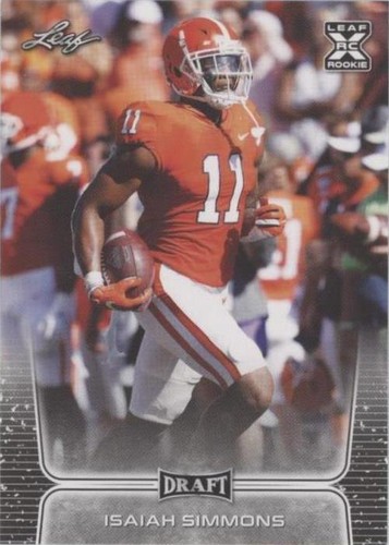 2020 Leaf Draft Isaiah Simmons #33