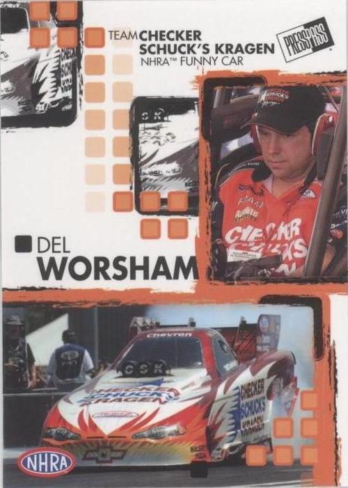 2005 Press Pass NHRA - Del Worsham #27