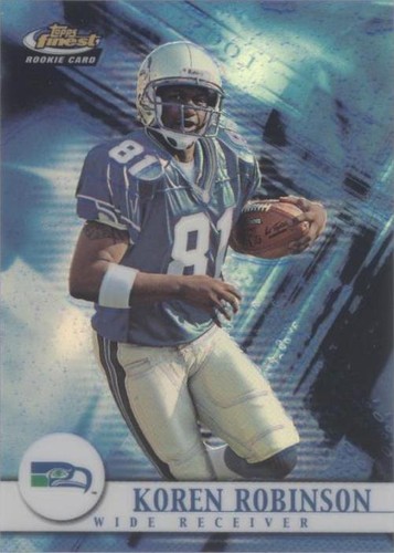 2001 Topps Finest Koren Robinson #131