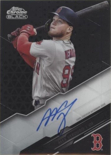 2020 Topps Chrome Black - Alex Verdugo #CBA-AV