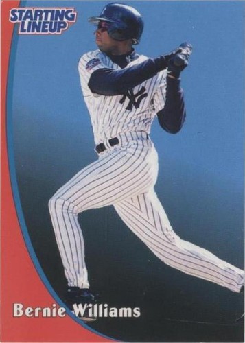 1998 Starting Lineup Cards - Bernie Williams #51