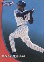 1998 Starting Lineup Cards - Bernie Williams #51