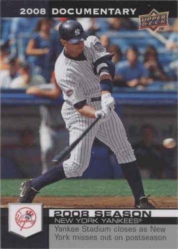 2008 Upper Deck Documentary - Alex Rodriguez #4857