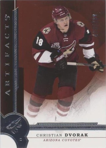 2016-17 Upper Deck Artifacts - Christian Dvorak #RED214
