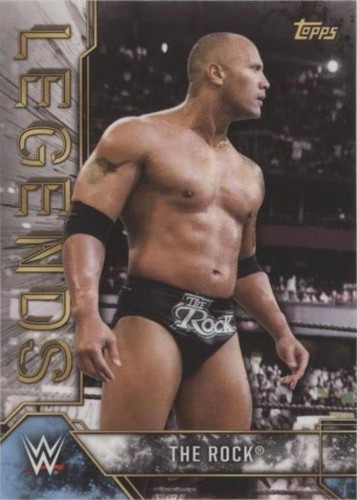 2017 Topps Legends of the WWE - The Rock #3