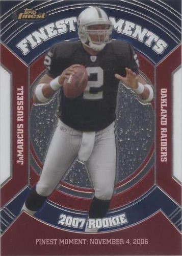 2007 Topps Finest JaMarcus Russell #RFM-JR