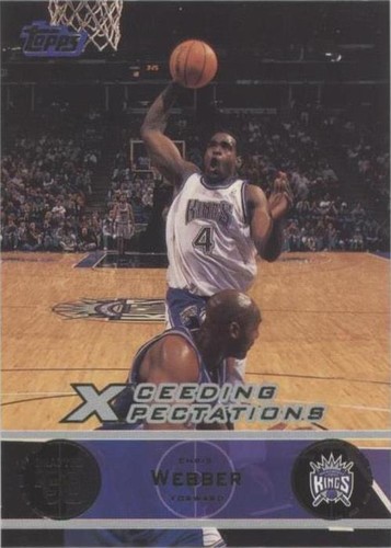 2001-02 Topps Xpectations - Chris Webber #81