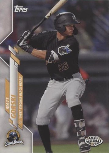 2020 Topps Pro Debut - Matt Gorski #PD-149
