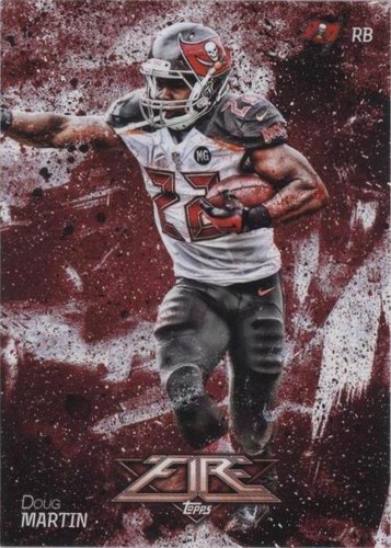 2014 Topps Fire Doug Martin #77