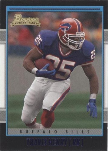 2001 Bowman Travis Henry #161