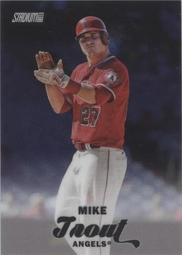 2017 Topps Stadium Club - Mike Trout #SCC-3