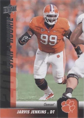 2011 Upper Deck Jarvis Jenkins #162
