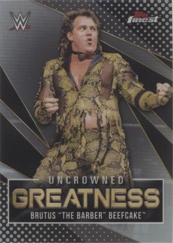 2021 Topps Finest WWE - Brutus "The Barber" Beefcake #UG-2