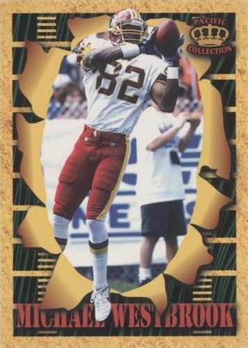 1996 Pacific Invincible Michael Westbrook #SM180