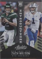 2021 Panini Absolute Zach Wilson #INT-2