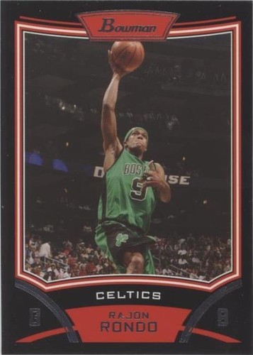 2008-09 Bowman Draft Picks & Stars - Rajon Rondo #93