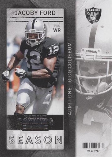 2013 Panini Contenders Jacoby Ford #71