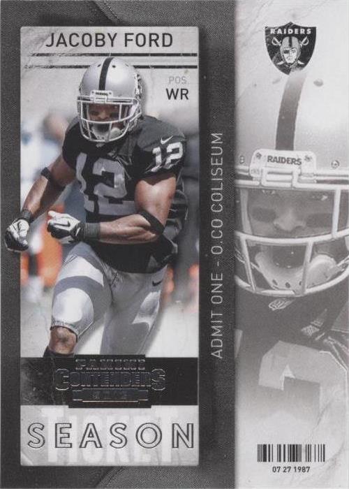 2013 Panini Contenders Jacoby Ford #71