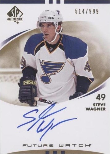 2007-08 SP Authentic - Steve Wagner #244