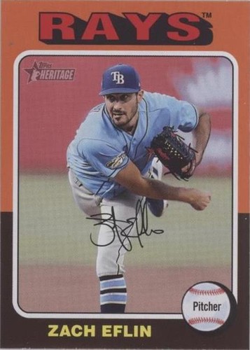 2024 Topps Heritage - Zach Eflin #237