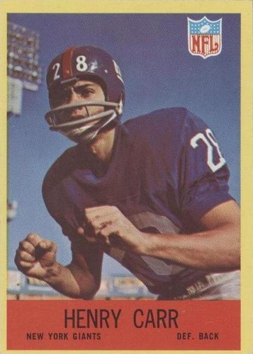 1967 Philadelphia Henry Carr #110