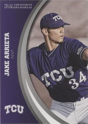 2016 Panini TCU Horned Frogs - Jake Arrieta #21