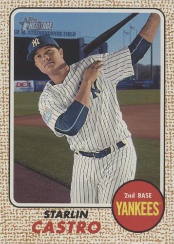 2017 Topps Heritage - Starlin Castro #87