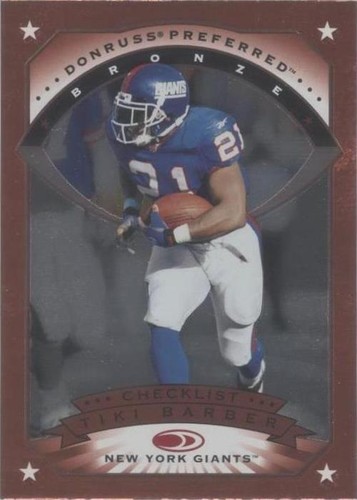 1997 Donruss Preferred Tiki Barber #148