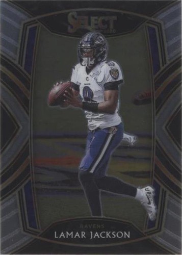 2020 Panini Select Lamar Jackson #203