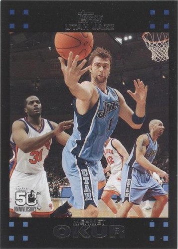 2007-08 Topps - Mehmet Okur #81