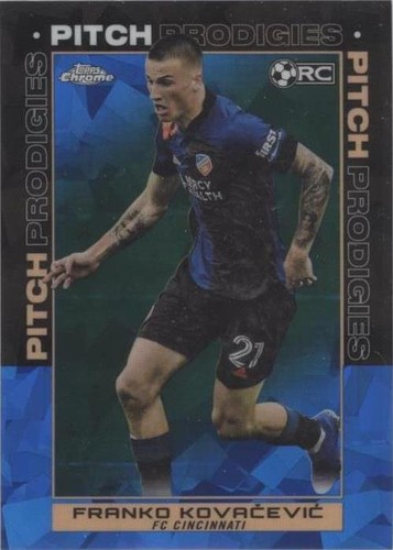 2021 Topps Chrome MLS Sapphire Edition Franko Kovacevic #197