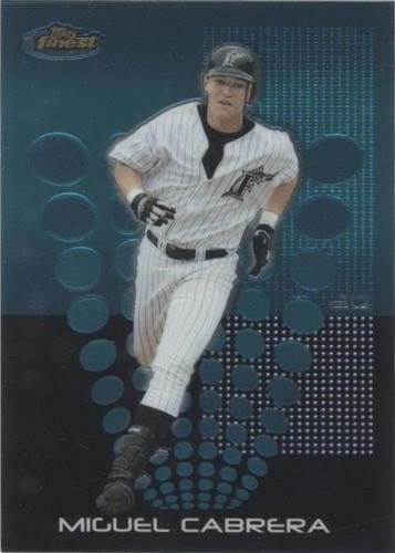 2004 Topps Finest - Miguel Cabrera #60