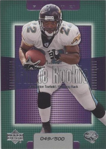 2003 Upper Deck Finite LaBrandon Toefield #261