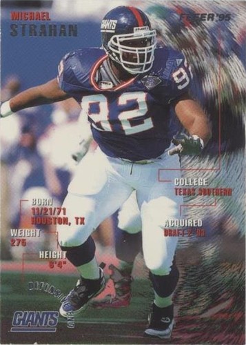 1995 Fleer Michael Strahan #285