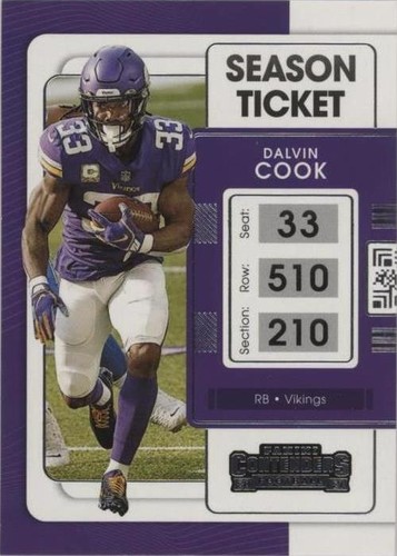 2021 Panini Contenders Dalvin Cook #65