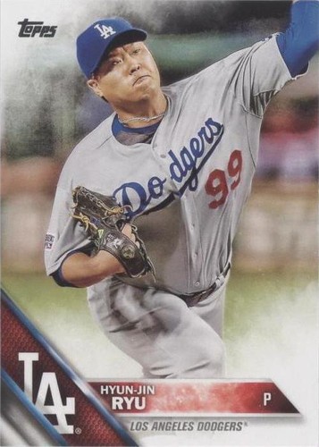 2016 Topps - Hyun-jin Ryu #293