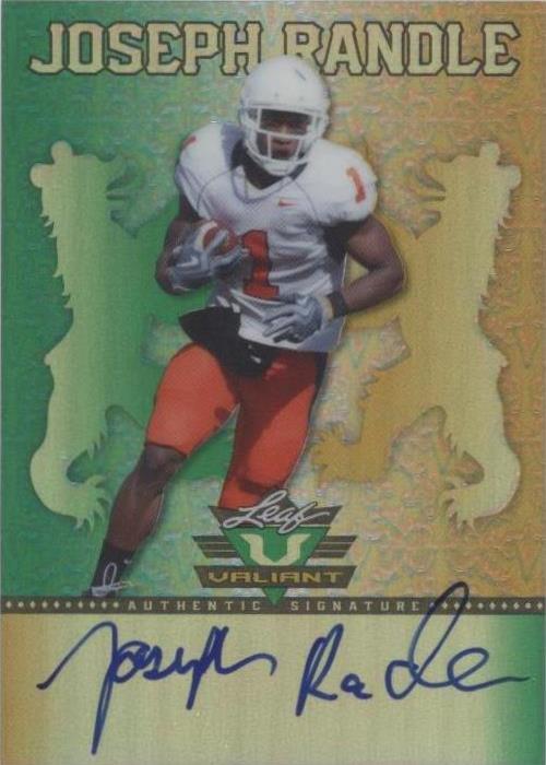 2013 Leaf Valiant Joseph Randle #BA-JR1