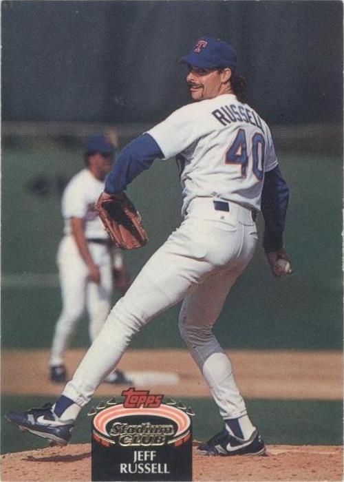 Topps Stadium Club 1992 - Jeff Russell #28