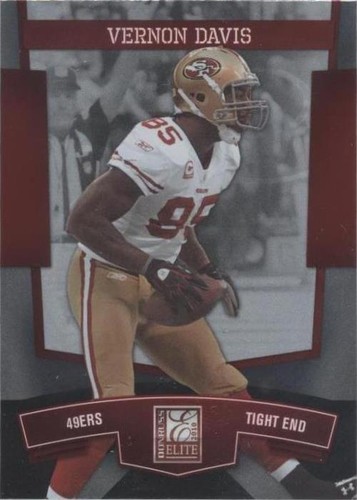 2010 Donruss Elite Vernon Davis #85