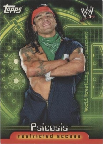 2006 Topps WWE Insider Restricted Access - Psicosis #56