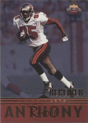 1997 Score Board Playbook Reidel Anthony #84