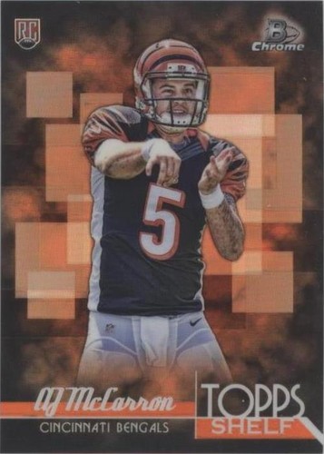 2014 Bowman Chrome A.J. McCarron #TSR-AM