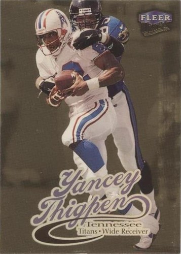 1999 Fleer Ultra Yancey Thigpen #197G