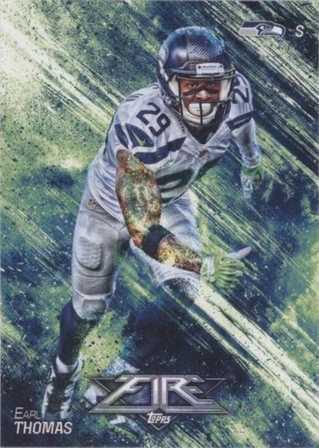 2014 Topps Fire Earl Thomas III #85