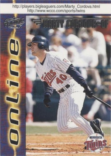 1998 Pacific Online - Marty Cordova #419