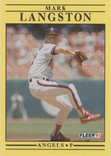 1991 Fleer - Mark Langston #318