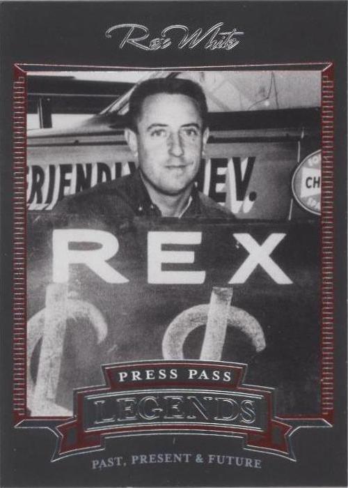 2005 Press Pass Legends - Rex White #8