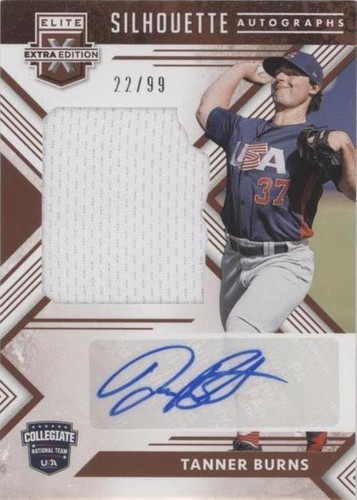 2018 Panini Elite Extra Edition - Tanner Burns #UCSA-TB
