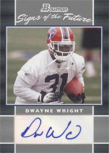 2007 Bowman Dwayne Wright #SF-DW